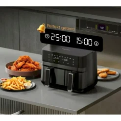 Airfryer ProfiCook PCFR1295H, musta