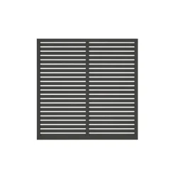 Aitaelementti Palmako Nina1 GYPNT 1800x1800mm harmaa, 5kpl/pkt
