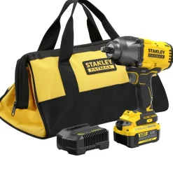 Akkuiskumutterinväännin Stanley FatMax V20 SFMCF940M1-QW, 18V, 4.0Ah akulla