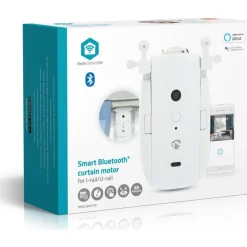Akkukäyttöinen verhomoottori Nedis BTMC20WT1PC SmartLife Bluetooth, I/U-kisko