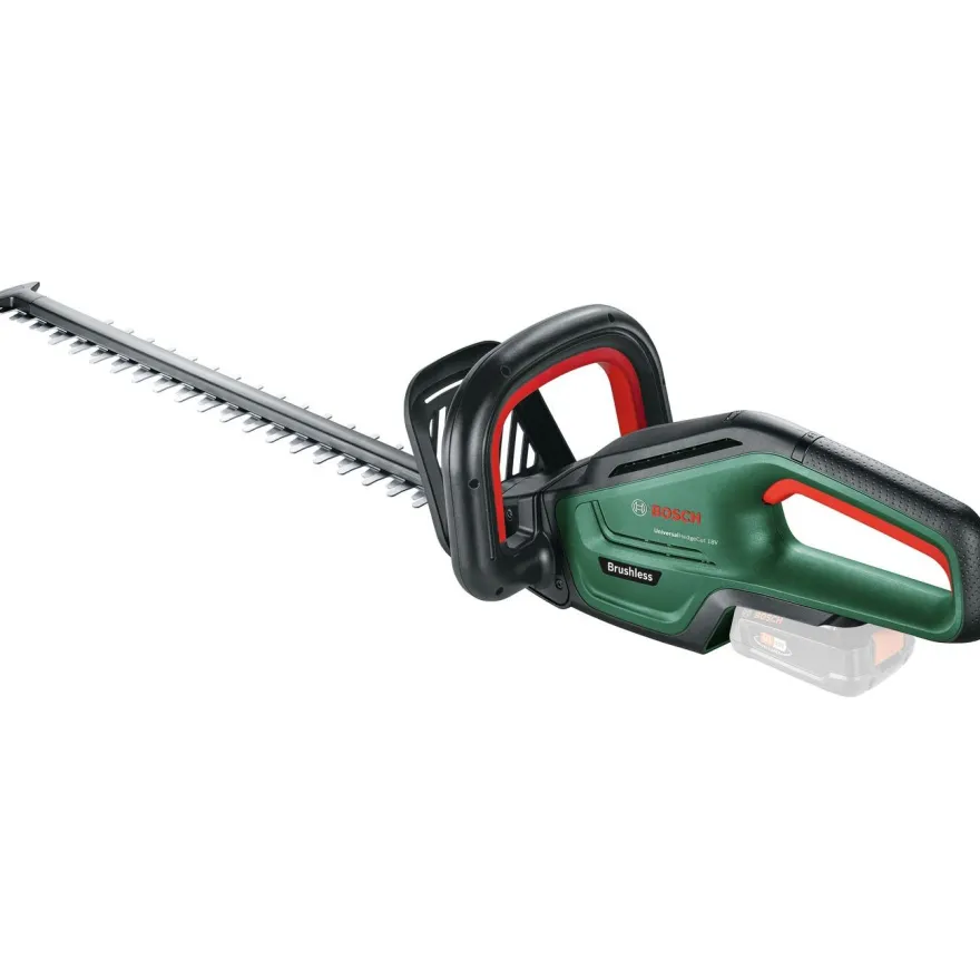 Akkupensasleikkuri Bosch UniversalHedgecut 18-55 Solo, 18V, ilman akkua, Verkkokaupan poistotuote