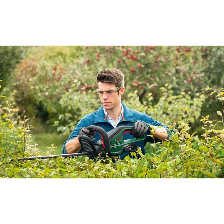 Akkupensasleikkuri Bosch UniversalHedgecut 18-55 Solo, 18V, ilman akkua, Verkkokaupan poistotuote