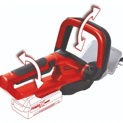 Akkupensasleikkuri Einhell Power X-Change GC-CH 1855/1 Li-Solo, 18V, ilman akkua