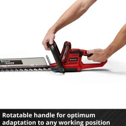 Akkupensasleikkuri Einhell PXC GE-CH 18/60 Li Solo, 67cm, 18V, ilman akkua
