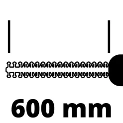 Akkupensasleikkuri Einhell PXC GE-CH 18/60 Li Solo, 67cm, 18V, ilman akkua