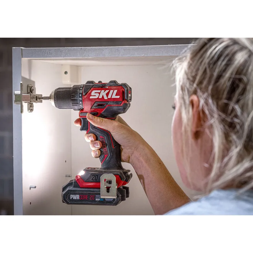 Akkuporakone Skil 3065 JA XP Pro, 20V, ilman akkua + salkku