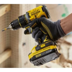 Akkuporakone Stanley FatMax V20 SFMCD720D2K-QW, 2x2.0Ah akuilla + salkku