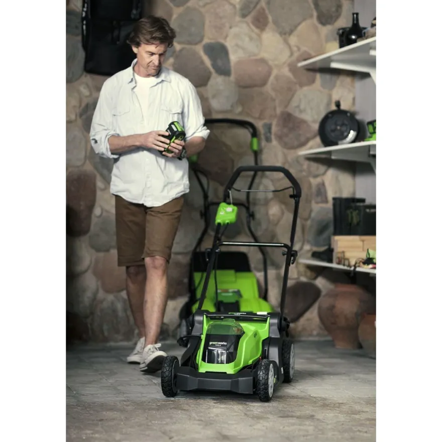 Akkuruohonleikkuri Greenworks G40LM41, 41cm, 40V, ilman akkua