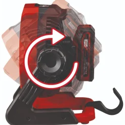 Akkutuuletin Einhell Power X-Change GE-CF 18/2200 Li-Solo, 18V, ilman akkua