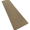 Akustiikkalevy Aarni rimapaneeli, 21x605x2400mm, öljytty tammi puuviilu