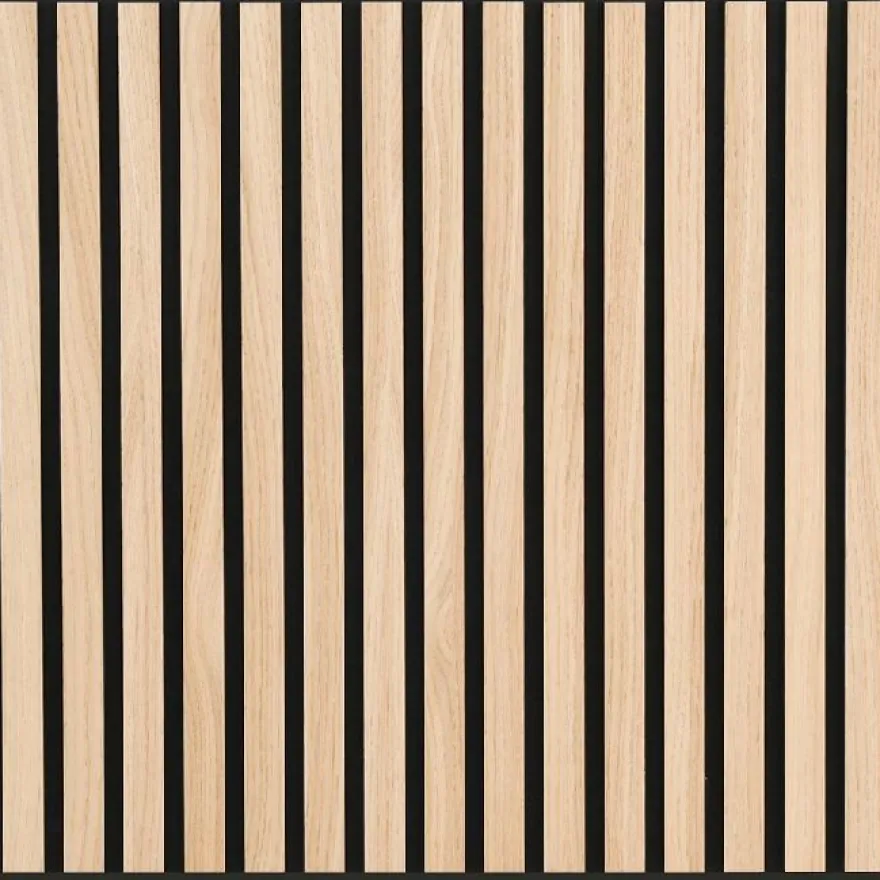 Akustiikkalevy Fog&Venø By Venø, 20x600x600mm, mdf, tammi, musta huopa, 2kpl