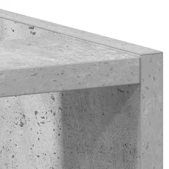 Alakaappi Betonin Harmaa 20x44,5x81,5 cm Suunniteltu puu (54187)