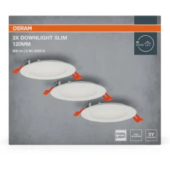 Alasvalo Osram LED upotettava Slim valkoinen, eri vaihtoehtoja