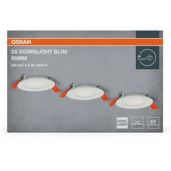 Alasvalo Osram LED upotettava Slim valkoinen, eri vaihtoehtoja