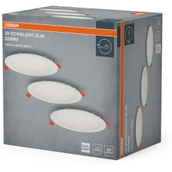 Alasvalo Osram LED upotettava Slim valkoinen, eri vaihtoehtoja