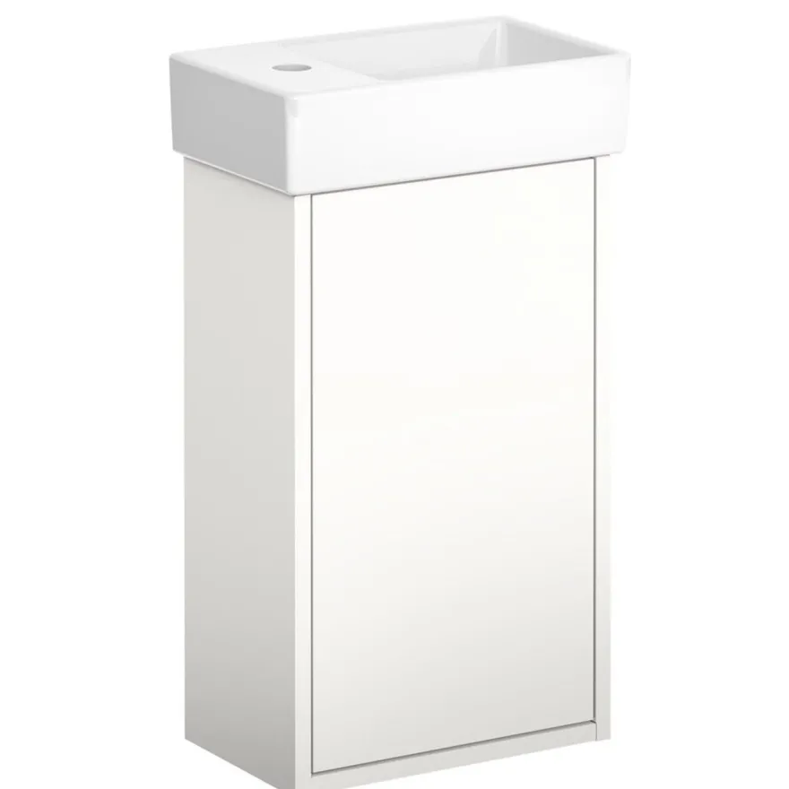 Allaskaappi altaalla Gustavsberg Artic Small, 36x22cm, eri vaihtoehtoja