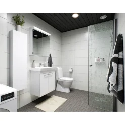 Allaskaappi altaalla Polaria Pro N 560, 51x36 cm, valkoinen