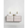 Allaskaappi Hafa Edge Stone, 462x1210x462mm, 4 ltk, savu tammi