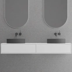 Allaskaappi Scandtap Solid S1400, 1400x475mm, valkoinen