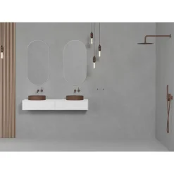 Allaskaappi Scandtap Solid S1400, 1400x475mm, valkoinen