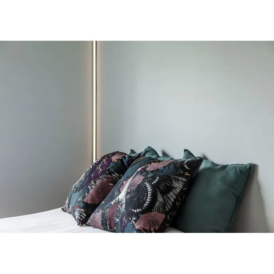Alumiiniprofiili LED-nauha Hide-a-lite Art Corner 2m musta