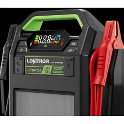 Apukäynnistin Lokithor J10000HD 12/24 V LiFePO4, 10 000 A / 5 000 A