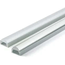 Asennusprofiili Airam Slimline 7 Optinen 60° Apus II LED-nauhalle, pinta-asennus, 1m
