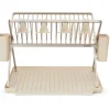 Astiankuivausteline iso, kokoontaittuva Brabantia SinkSide, pehmeä beige