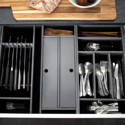 Aterinlaatikko Beslag Design Flex Basic, 278x473mm, harmaa