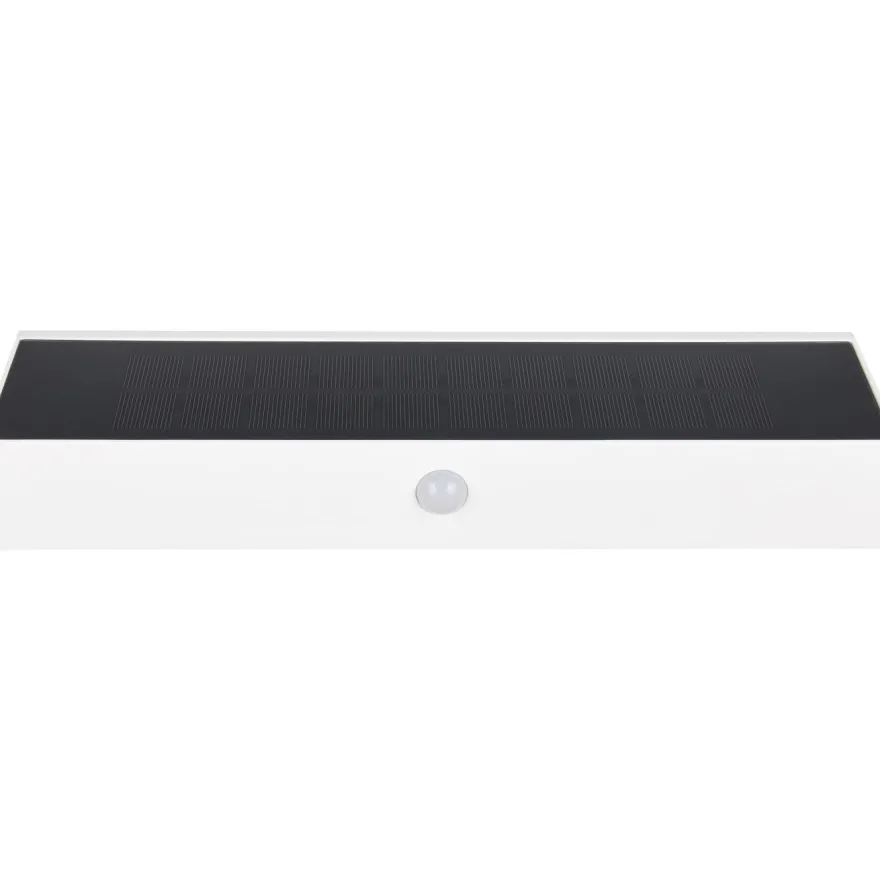 Aurinkokennoseinävalaisin Trio Silves Hybrid Solar LED ladattava liike- ja hämärätunnistin 4000K alas