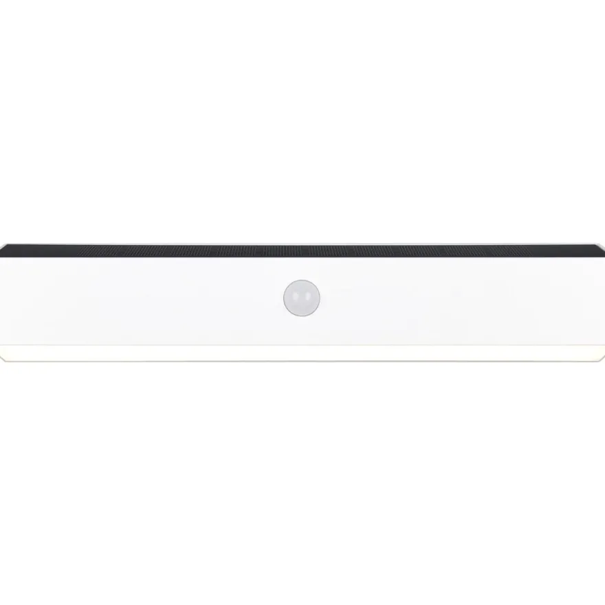 Aurinkokennoseinävalaisin Trio Silves Hybrid Solar LED ladattava liike- ja hämärätunnistin 4000K alas