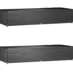 Aurinkotuolin suojus 2 kpl 12 purjerengasta 205x75x40 cm PE