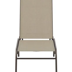 Aurinkotuoli Venture Home Kastos, 190cm, ruskea/beige