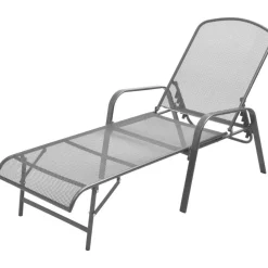 Aurinkotuoli, 66x(154-183)x(65-103) cm, teräs, antrasiitti