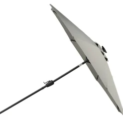 Aurinkovarjo LED-valolla Venture Home Saba, 270cm, harmaa