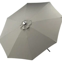 Aurinkovarjo LED-valolla Venture Home Saba, 270cm, harmaa