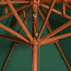 Aurinkovarjo puurungolla, 2-kerroksinen, 270x270cm, eri värejä