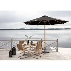 Aurinkovarjo Venture Home Nypo, 330cm, musta