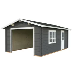 Autotalli Palmako Roger, ilman ovea, 19m² FR44-3857-8
