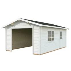 Autotalli Palmako Roger, ilman ovea, 19m² FR44-3857-8