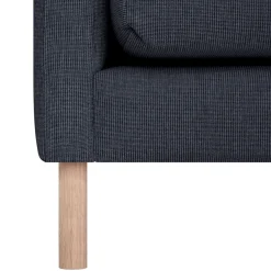 Avokulmasohva Home4You Lisanna, oikea, 260x205cm, 4-istuttava, sininen