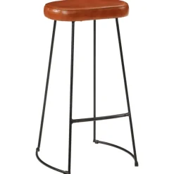 Baarikalustesarja 3-osainen täysi karkea mangopuu ja metalli (16418)