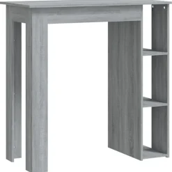 Baaripöytä hyllyllä 102x50x103,5cm, eri värejä