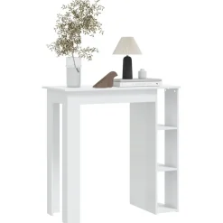 Baaripöytä hyllyllä 102x50x103,5cm, eri värejä