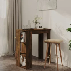 Baaripöytä hyllyllä 102x50x103,5cm, eri värejä