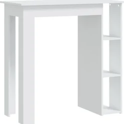 Baaripöytä hyllyllä 102x50x103,5cm, eri värejä