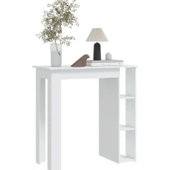 Baaripöytä hyllyllä 102x50x103,5cm, eri värejä