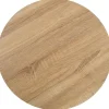 Bistropöytä vaaleanruskea mdf 50 cm