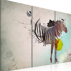 Canvas-taulu Artgeist Abstrakti Seepra, eri kokoja