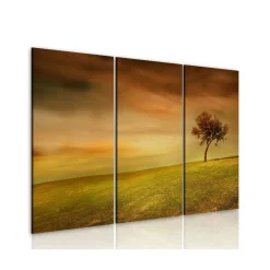 Canvas-taulu Artgeist A lonely tree on a meadow, eri kokoja